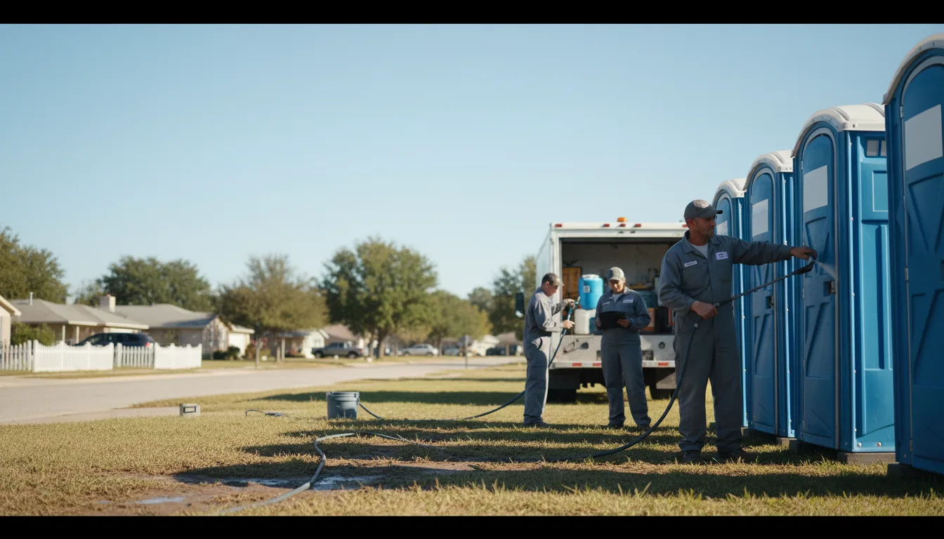 Long-Term Portable Toilet Rental in Clam Lake, WI near me
